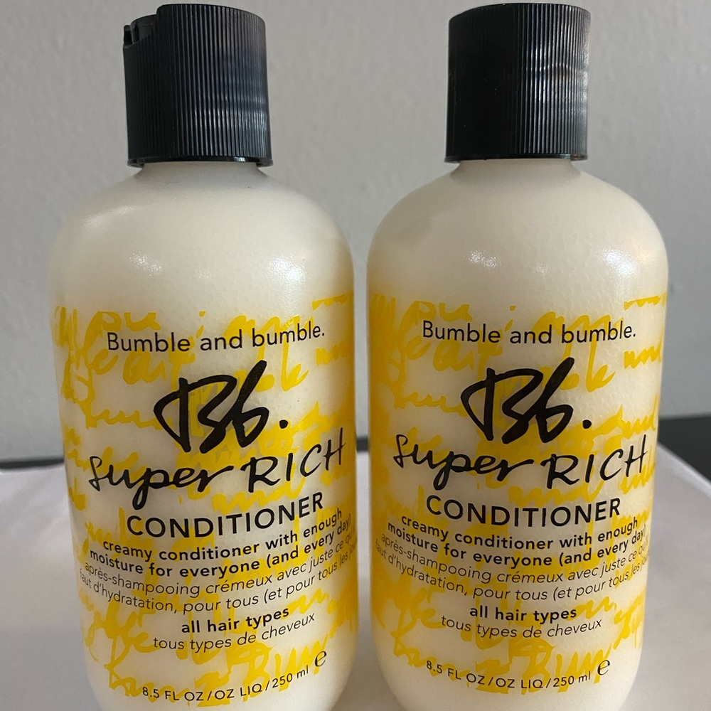 Lots Of 2 Bumble And Bumble Super-Rich Conditioner, 2x250ml